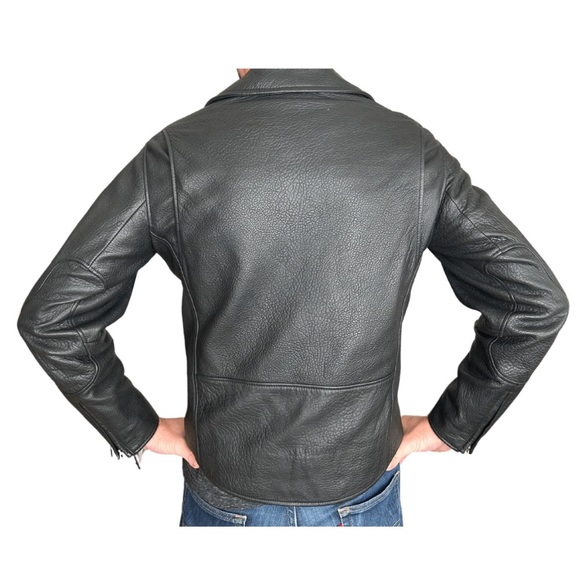 Mc Q by Alexander McQueen Leather Moto Jacket - Picture 6 of 11